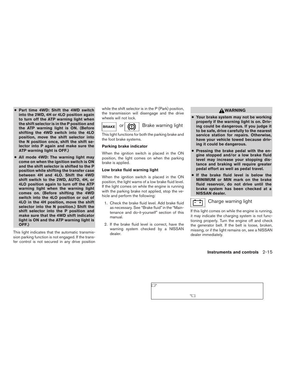NISSAN 2009 Pathfinder User Manual | Page 91 / 471