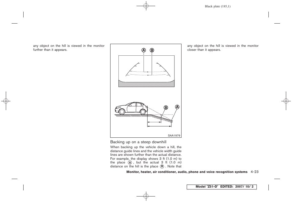 NISSAN 2009 Murano User Manual | Page 187 / 443