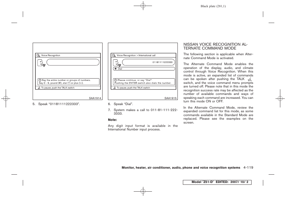 NISSAN 2009 Murano User Manual | Page 283 / 443