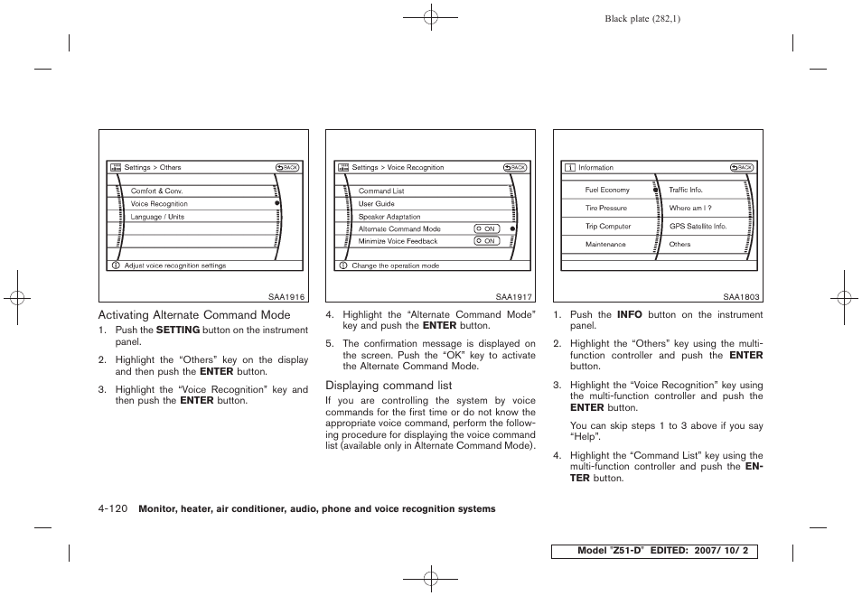 NISSAN 2009 Murano User Manual | Page 284 / 443