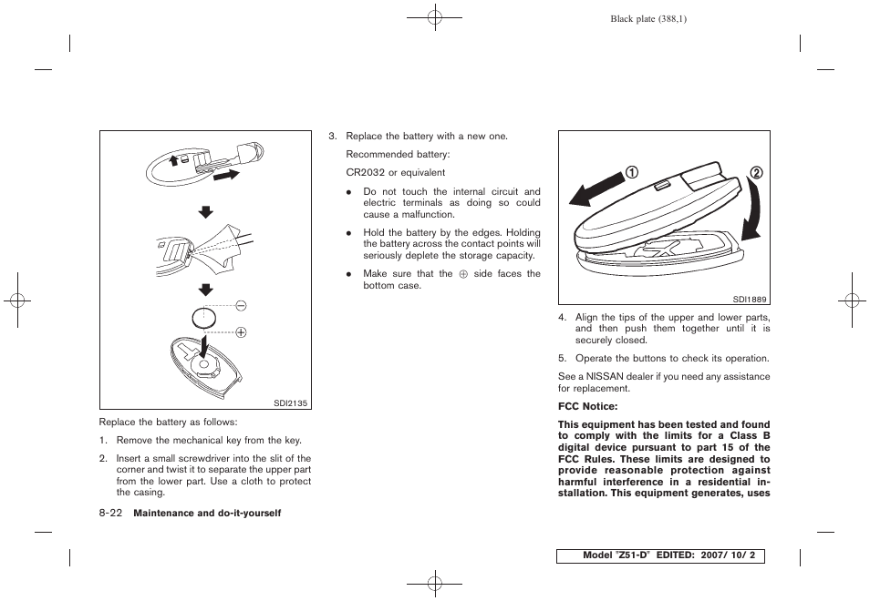 NISSAN 2009 Murano User Manual | Page 386 / 443