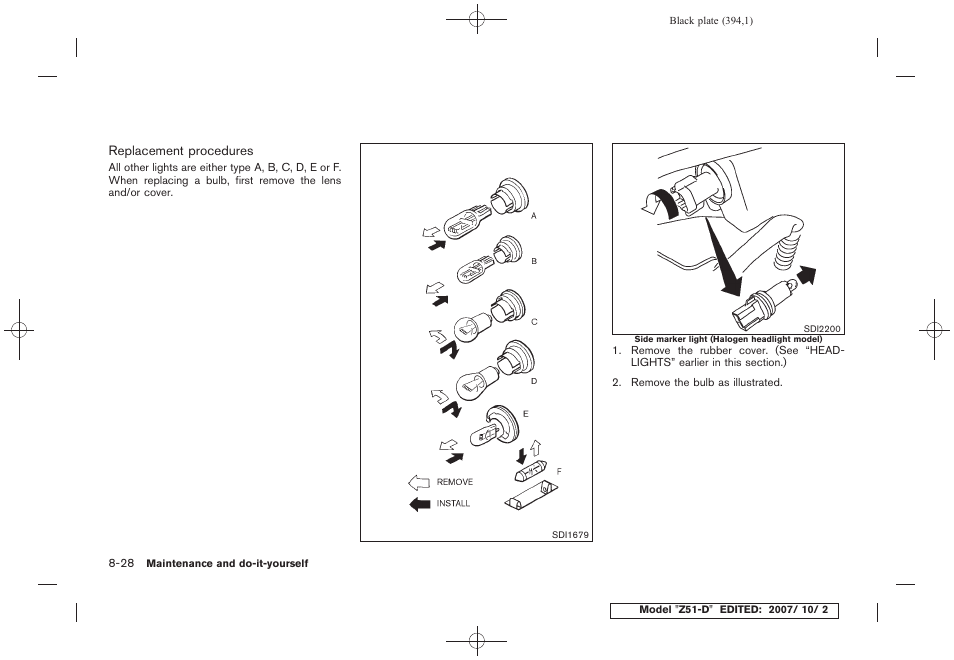 NISSAN 2009 Murano User Manual | Page 392 / 443