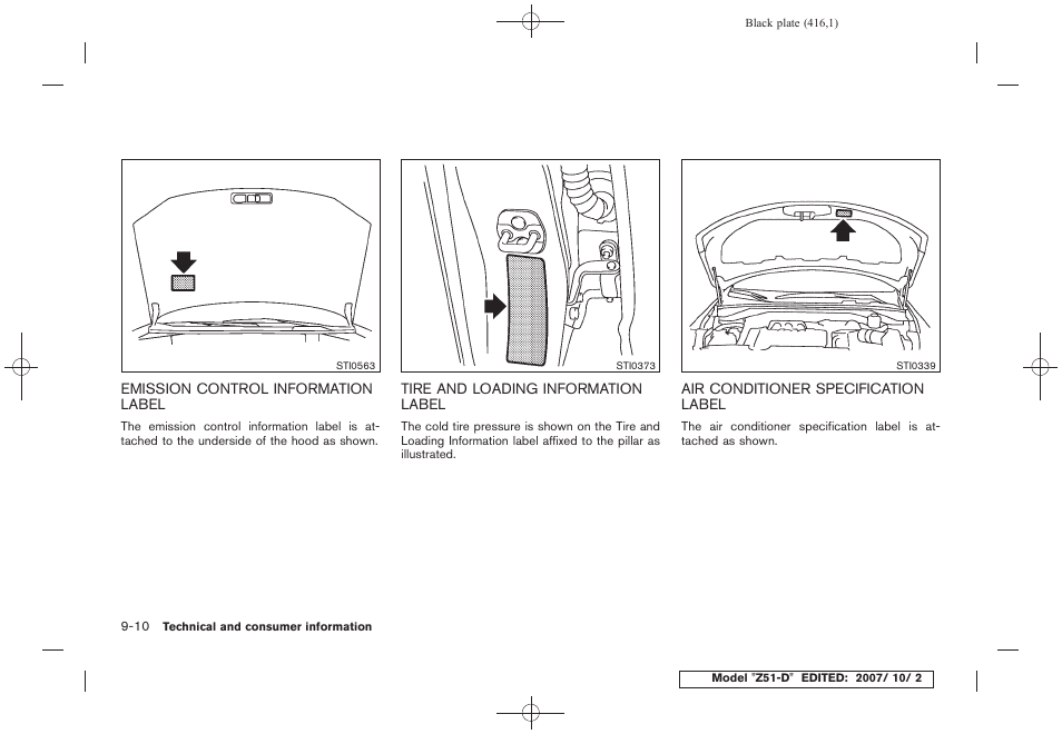 NISSAN 2009 Murano User Manual | Page 414 / 443