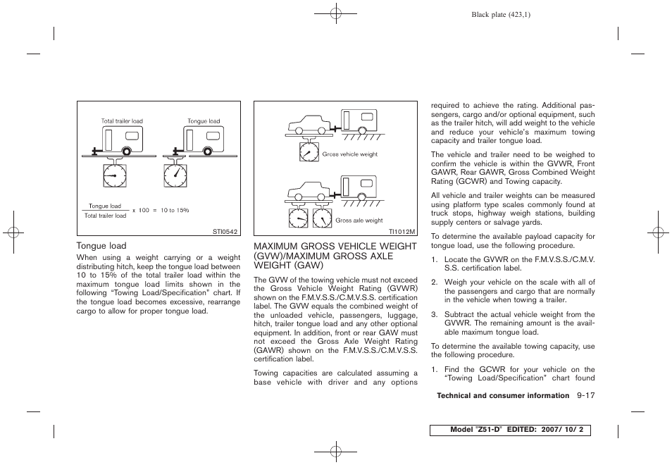 NISSAN 2009 Murano User Manual | Page 421 / 443