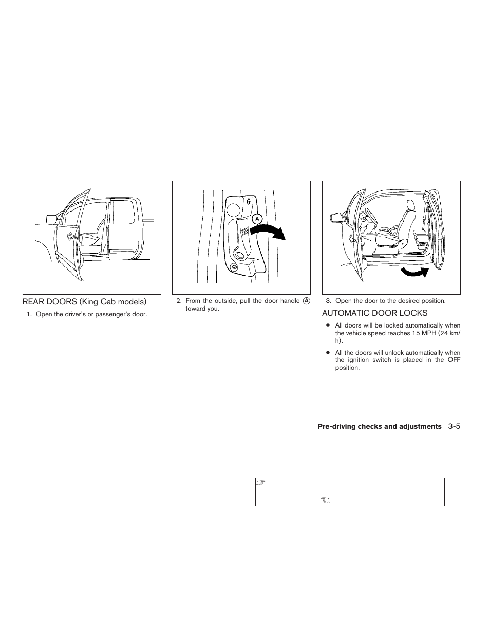 NISSAN 2009 Frontier User Manual | Page 147 / 366