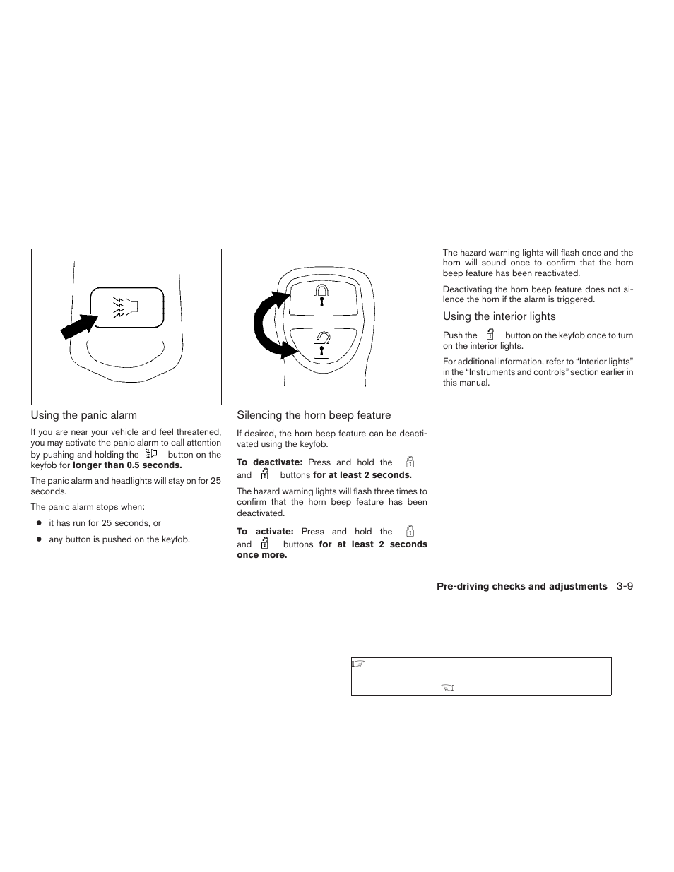 NISSAN 2009 Frontier User Manual | Page 151 / 366