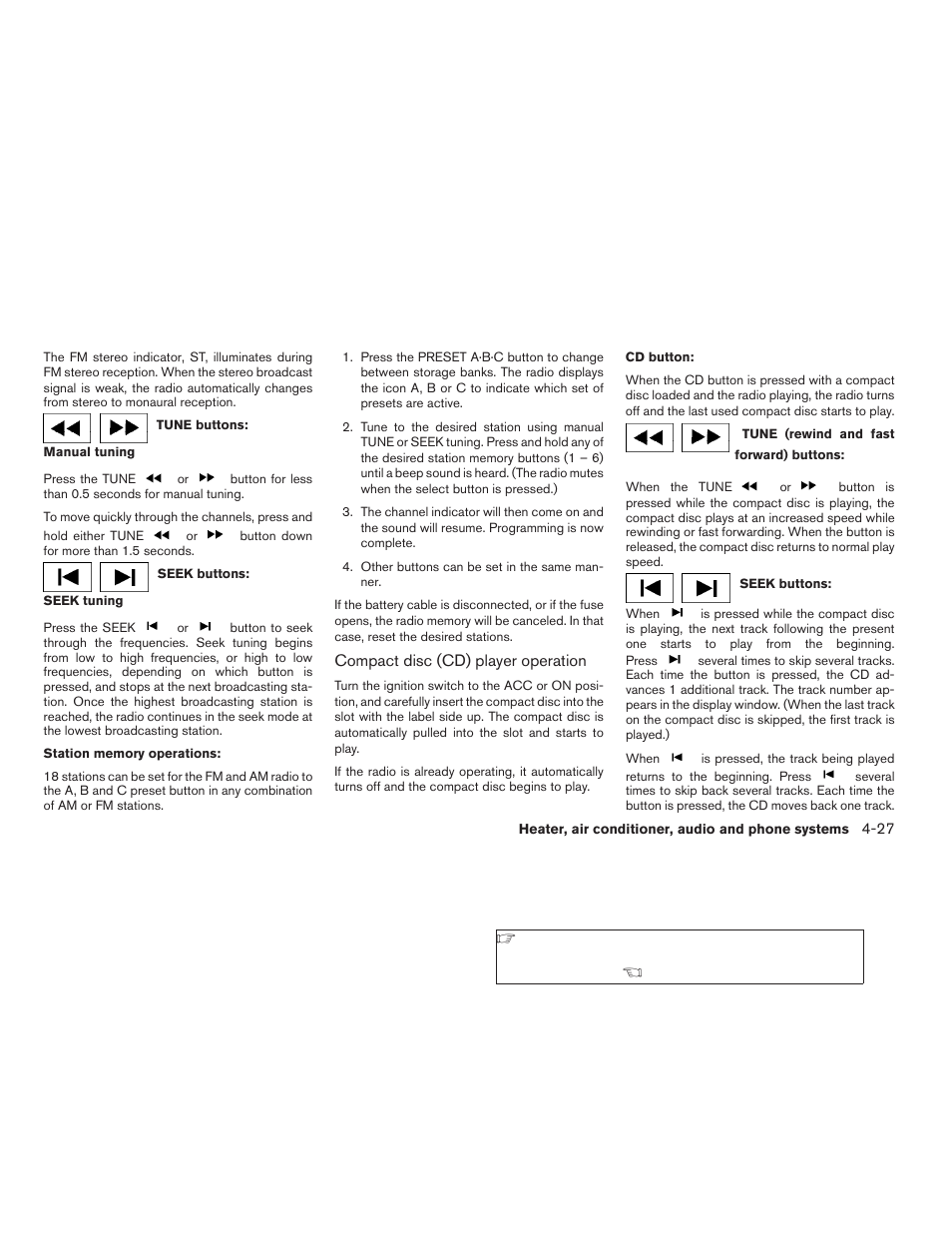 NISSAN 2009 Frontier User Manual | Page 187 / 366