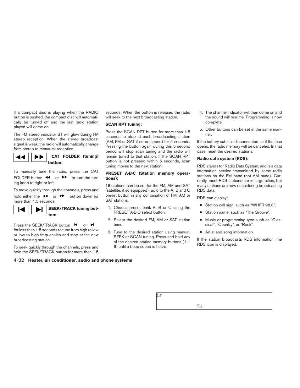NISSAN 2009 Frontier User Manual | Page 192 / 366