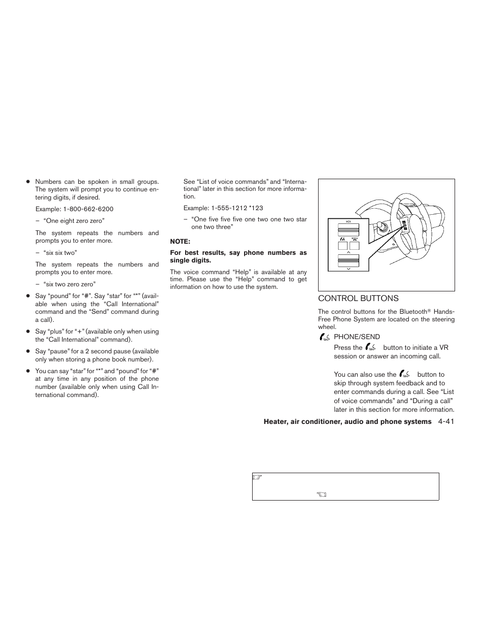 Control buttons -41 | NISSAN 2009 Frontier User Manual | Page 201 / 366