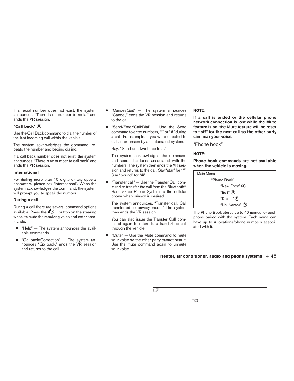 NISSAN 2009 Frontier User Manual | Page 205 / 366