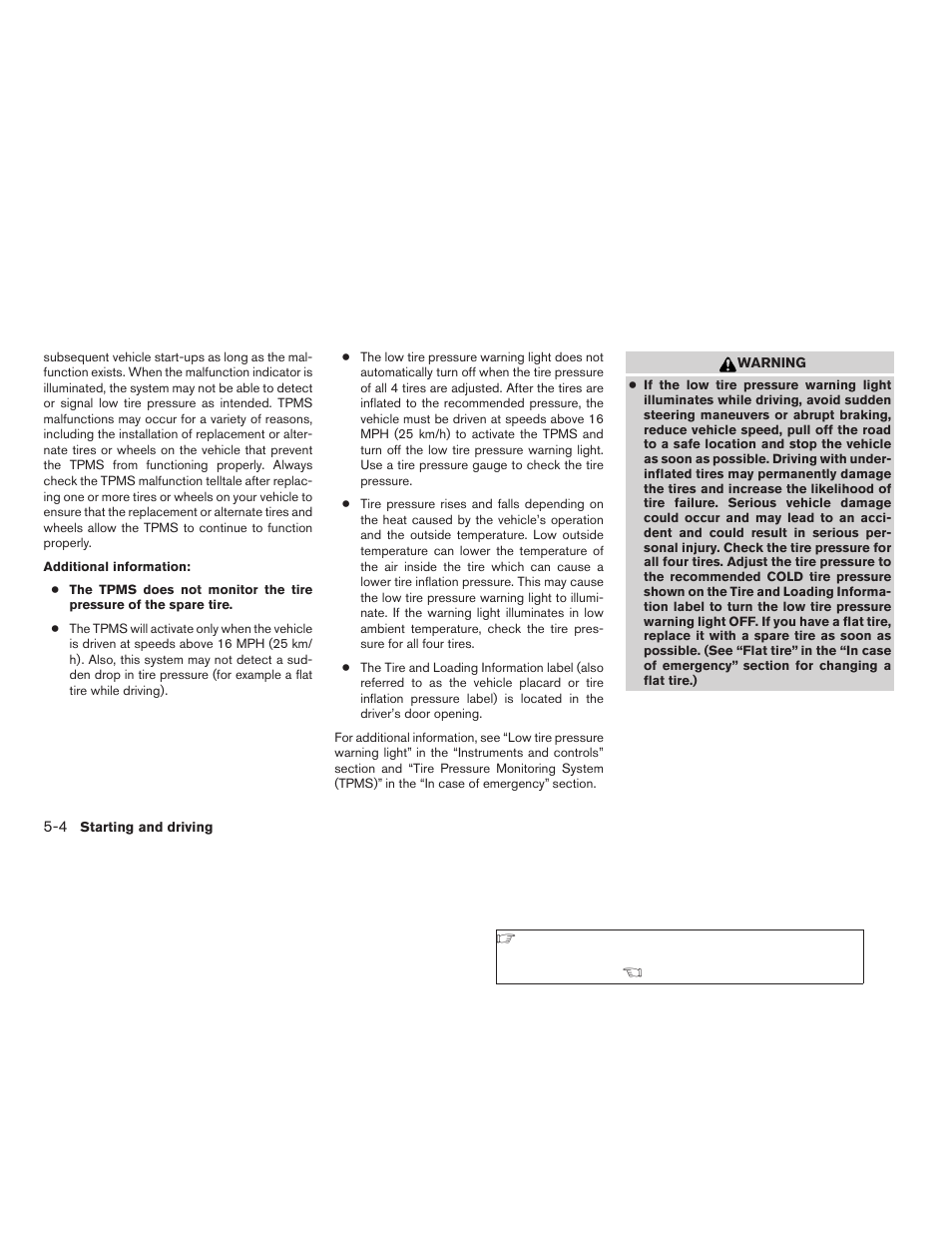 NISSAN 2009 Frontier User Manual | Page 216 / 366