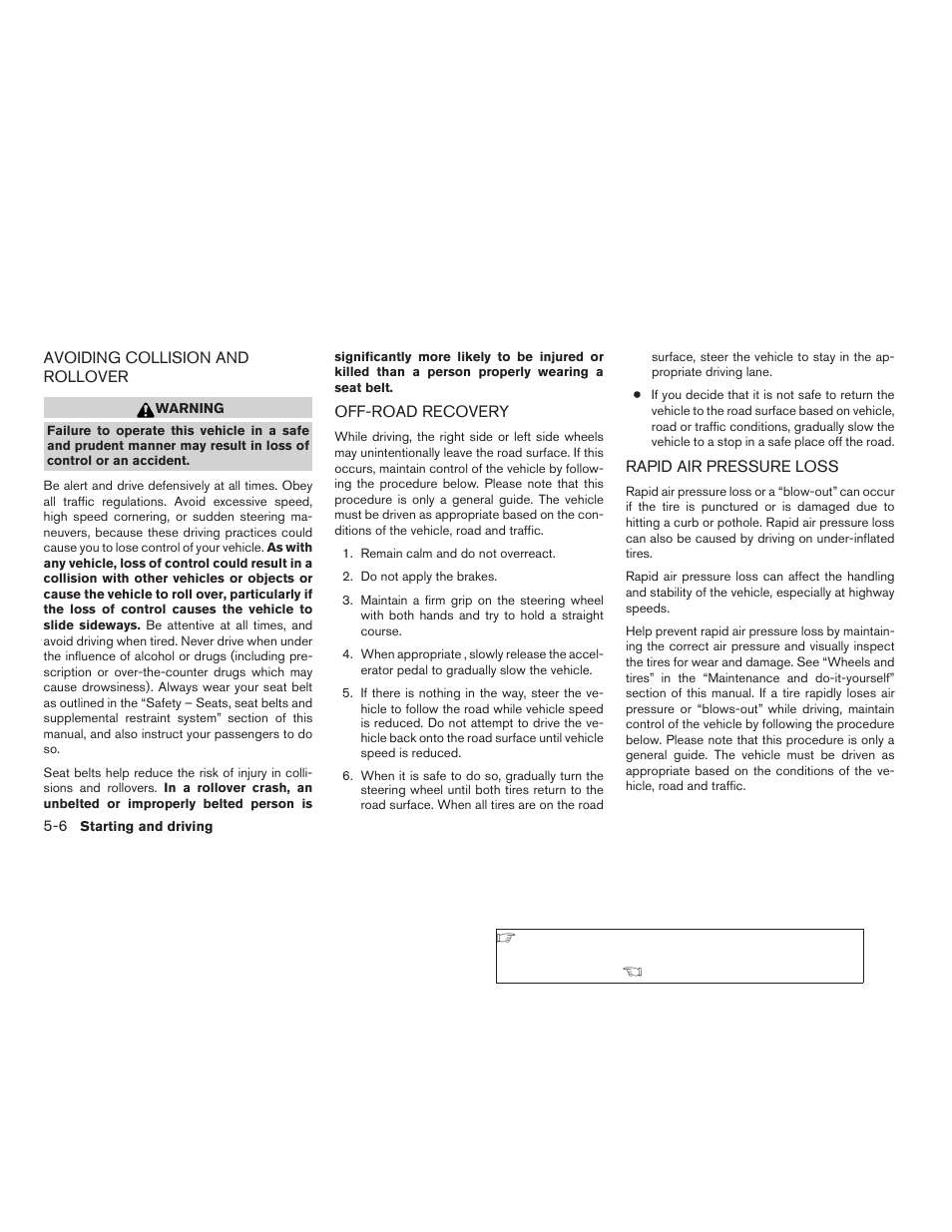 NISSAN 2009 Frontier User Manual | Page 218 / 366
