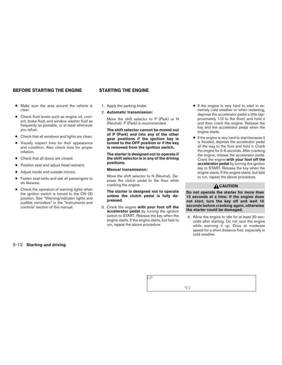 NISSAN 2009 Frontier User Manual | Page 224 / 366