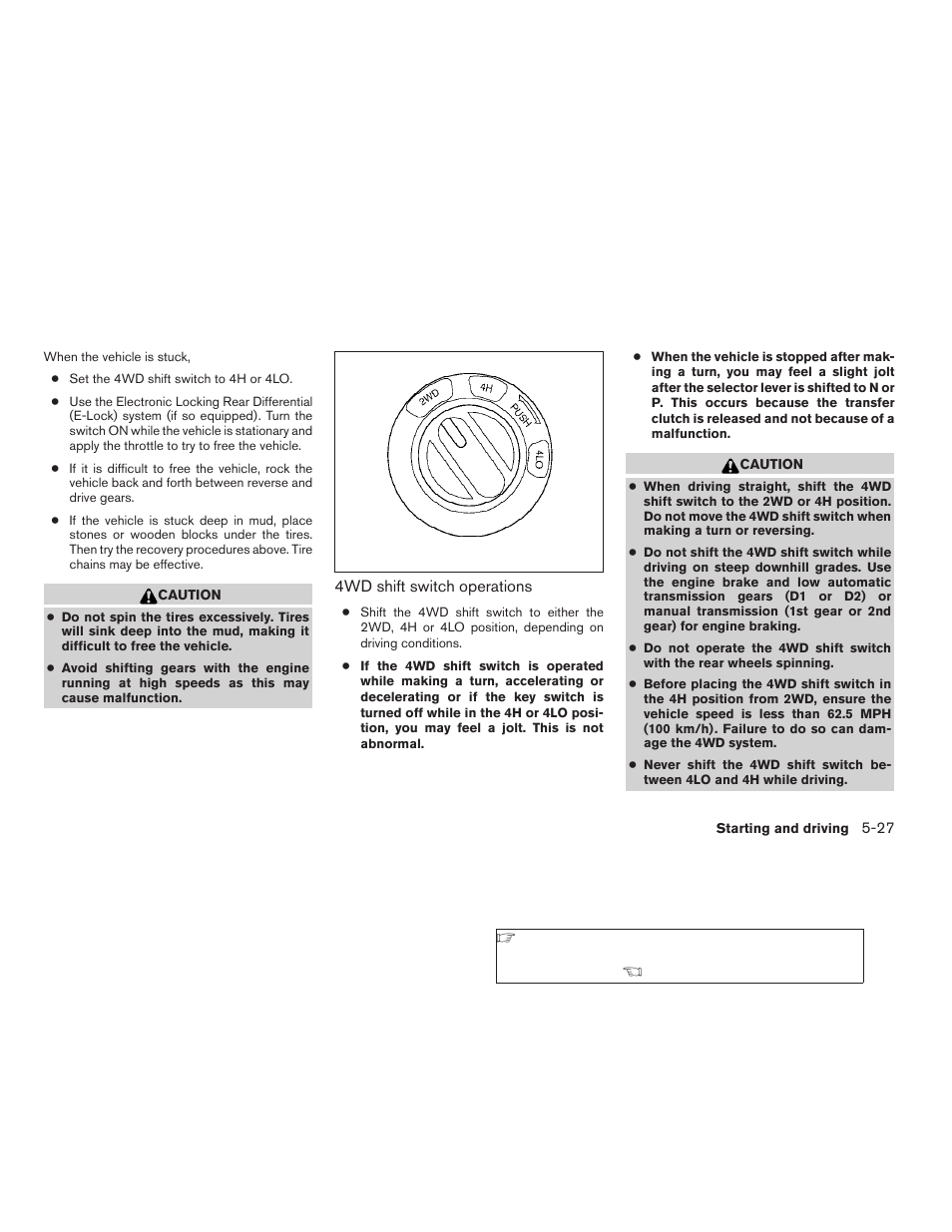 NISSAN 2009 Frontier User Manual | Page 239 / 366