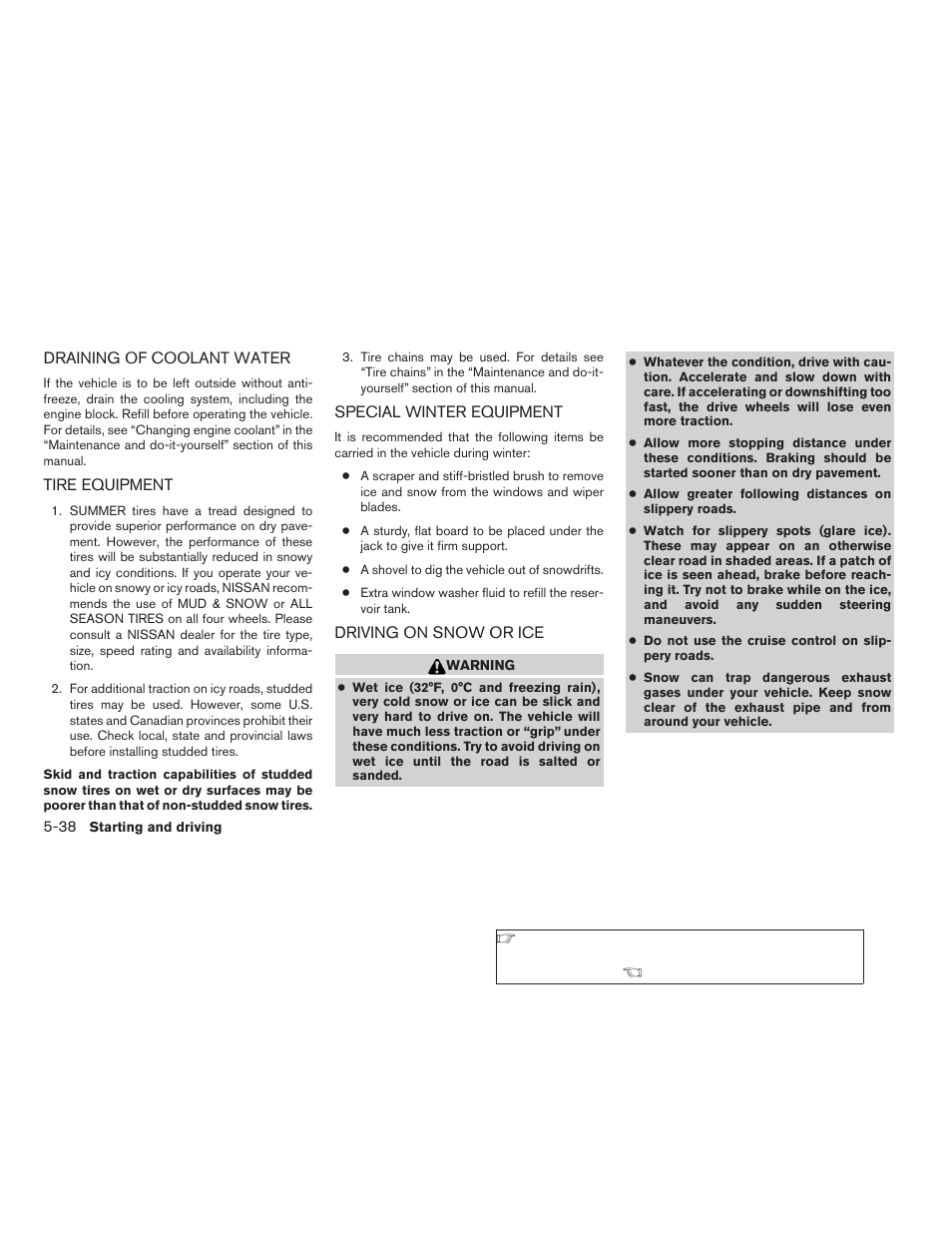 NISSAN 2009 Frontier User Manual | Page 250 / 366