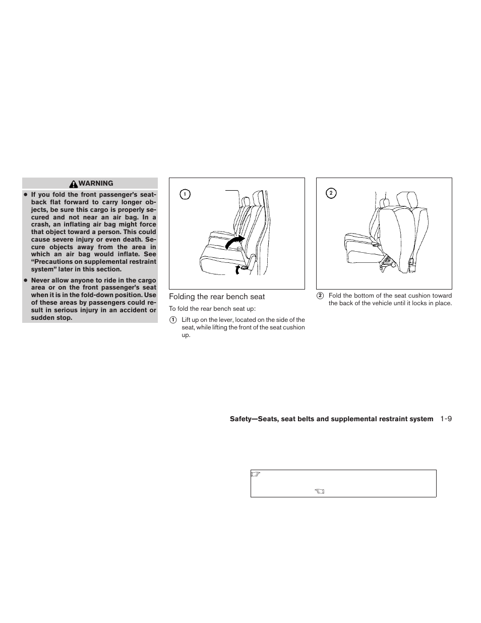 NISSAN 2009 Frontier User Manual | Page 27 / 366