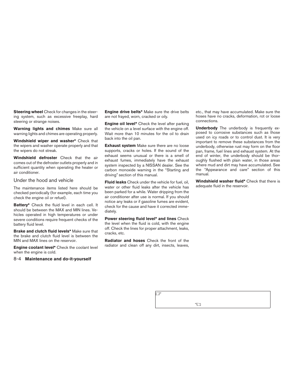 NISSAN 2009 Frontier User Manual | Page 278 / 366