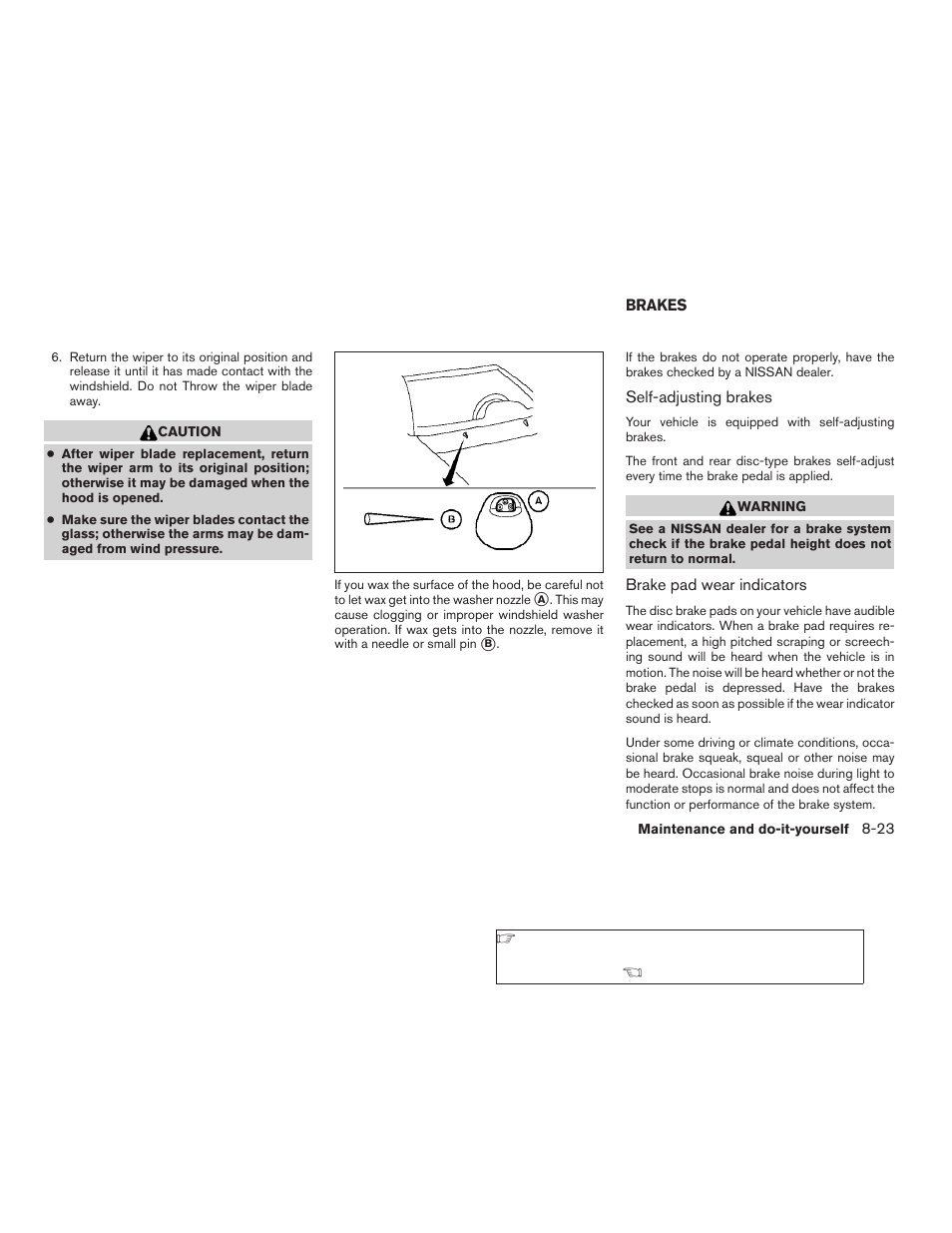 Brakes -23 | NISSAN 2009 Frontier User Manual | Page 297 / 366