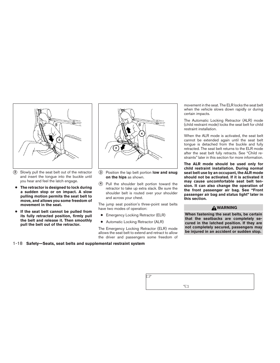 NISSAN 2009 Frontier User Manual | Page 36 / 366