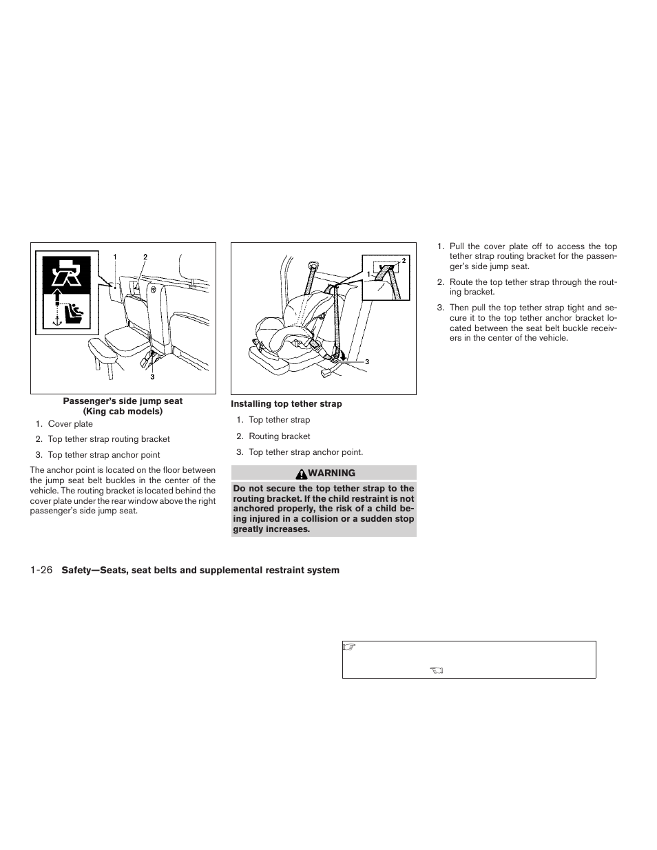 NISSAN 2009 Frontier User Manual | Page 44 / 366