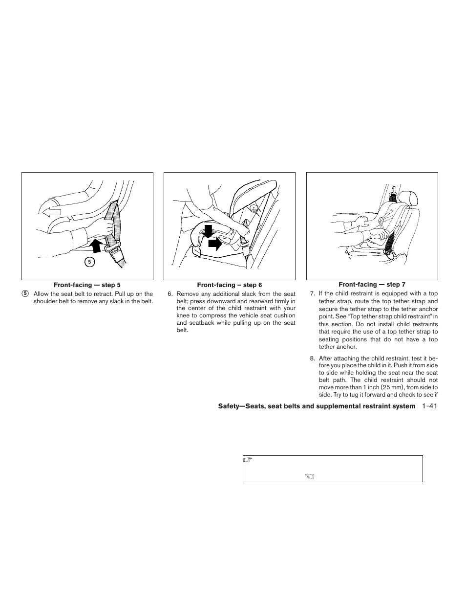 NISSAN 2009 Frontier User Manual | Page 59 / 366