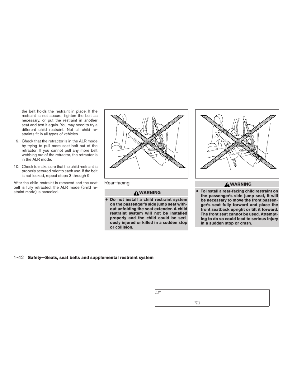 NISSAN 2009 Frontier User Manual | Page 60 / 366