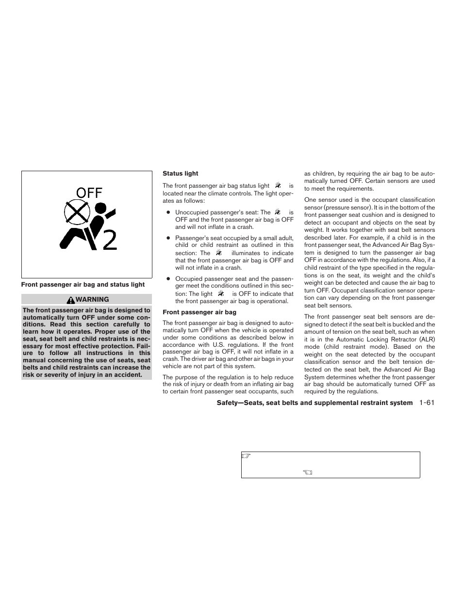 NISSAN 2009 Frontier User Manual | Page 79 / 366