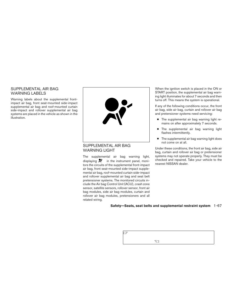 NISSAN 2009 Frontier User Manual | Page 85 / 366