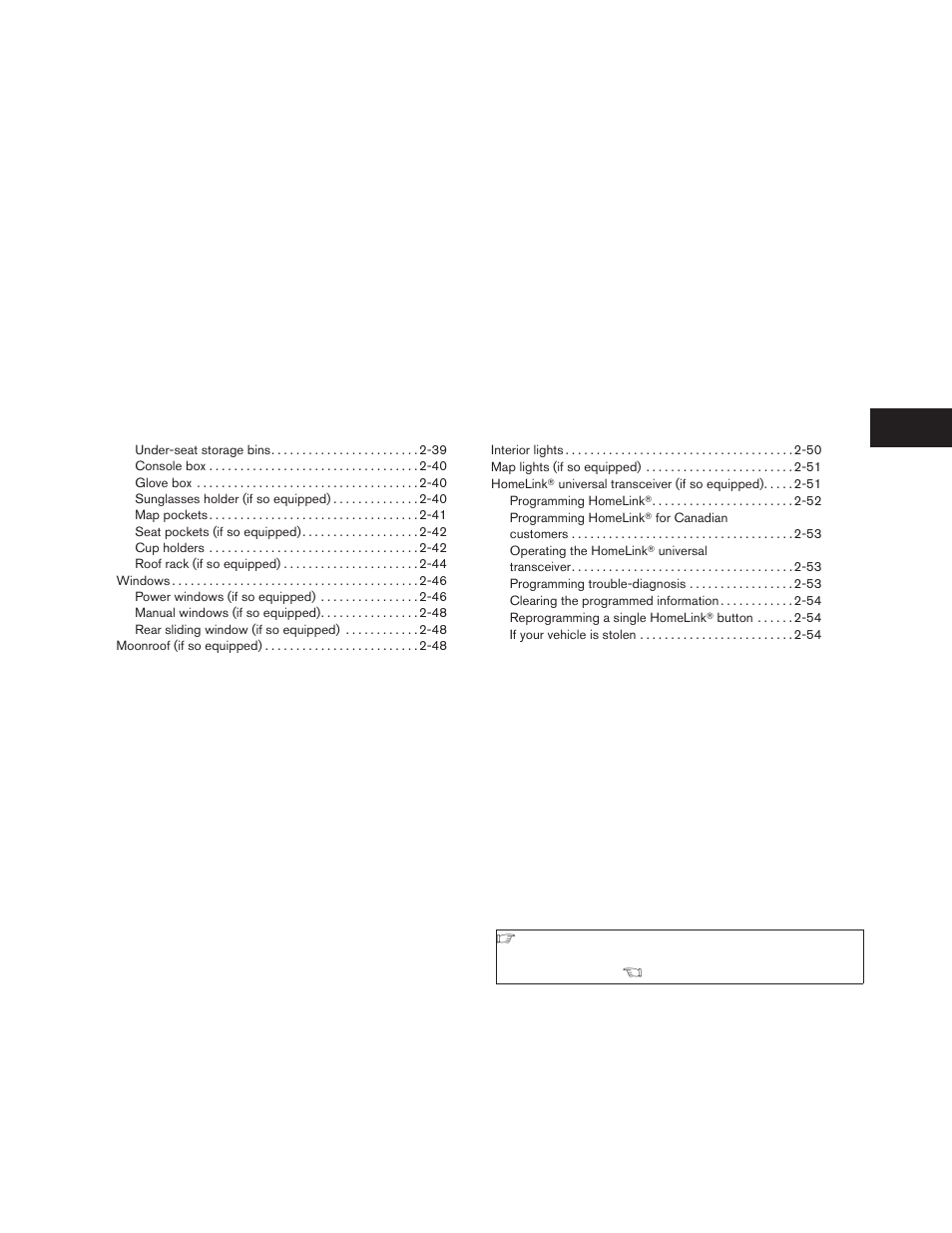 NISSAN 2009 Frontier User Manual | Page 89 / 366