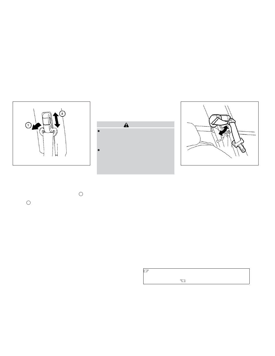 Seat belt extenders -20 | NISSAN 2009 Altima User Manual | Page 38 / 374