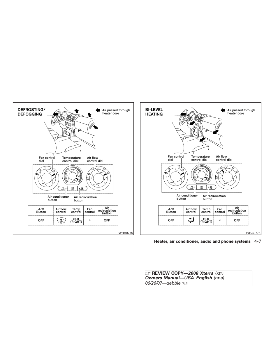 NISSAN 2008 Xterra User Manual | Page 145 / 320