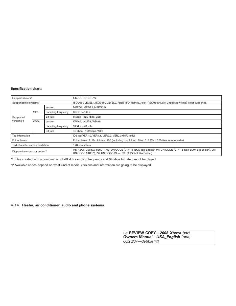 NISSAN 2008 Xterra User Manual | Page 152 / 320