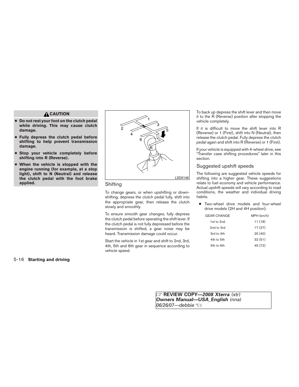 NISSAN 2008 Xterra User Manual | Page 196 / 320