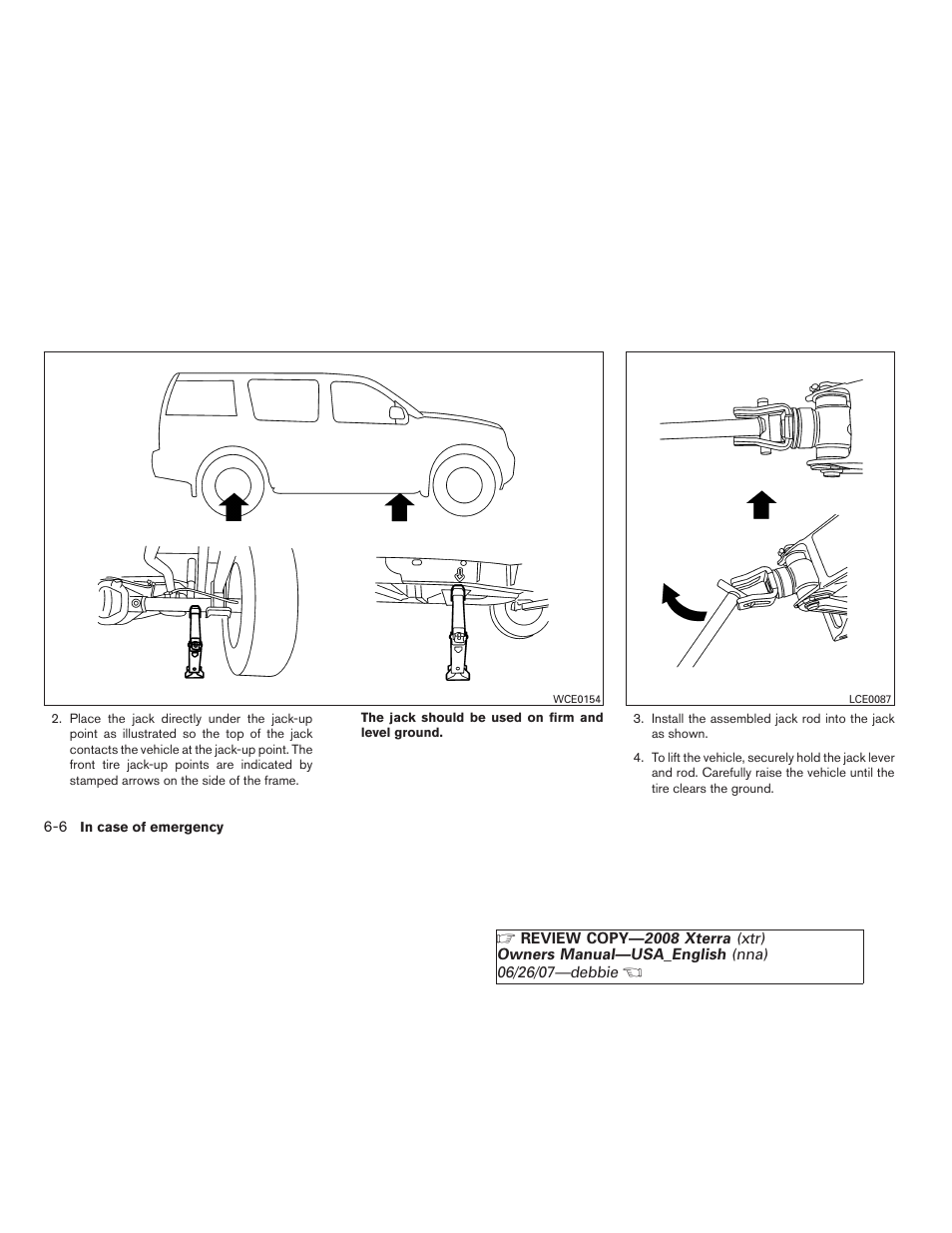 NISSAN 2008 Xterra User Manual | Page 224 / 320