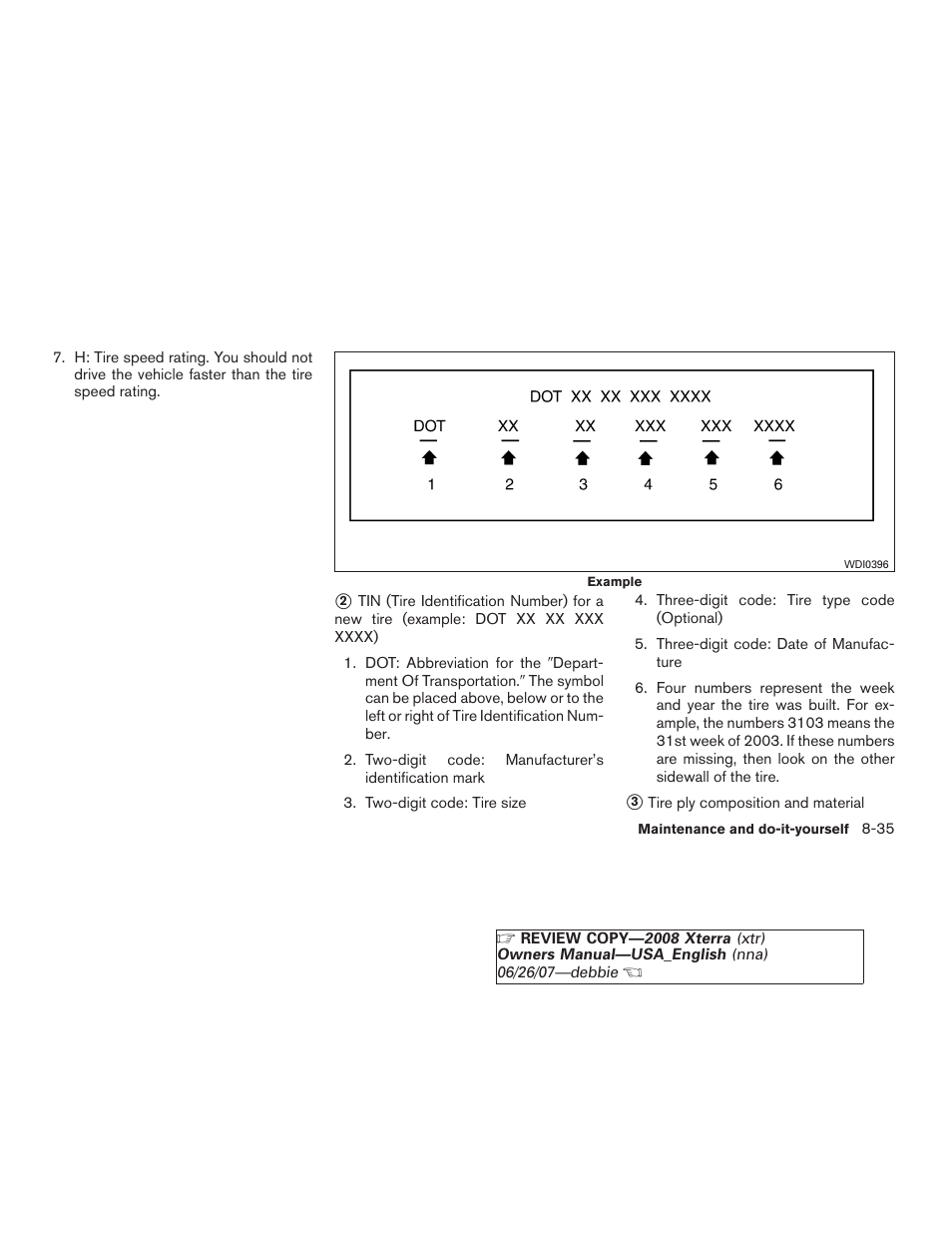 NISSAN 2008 Xterra User Manual | Page 273 / 320