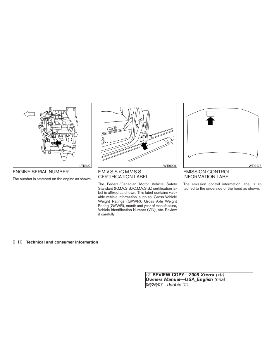 NISSAN 2008 Xterra User Manual | Page 288 / 320