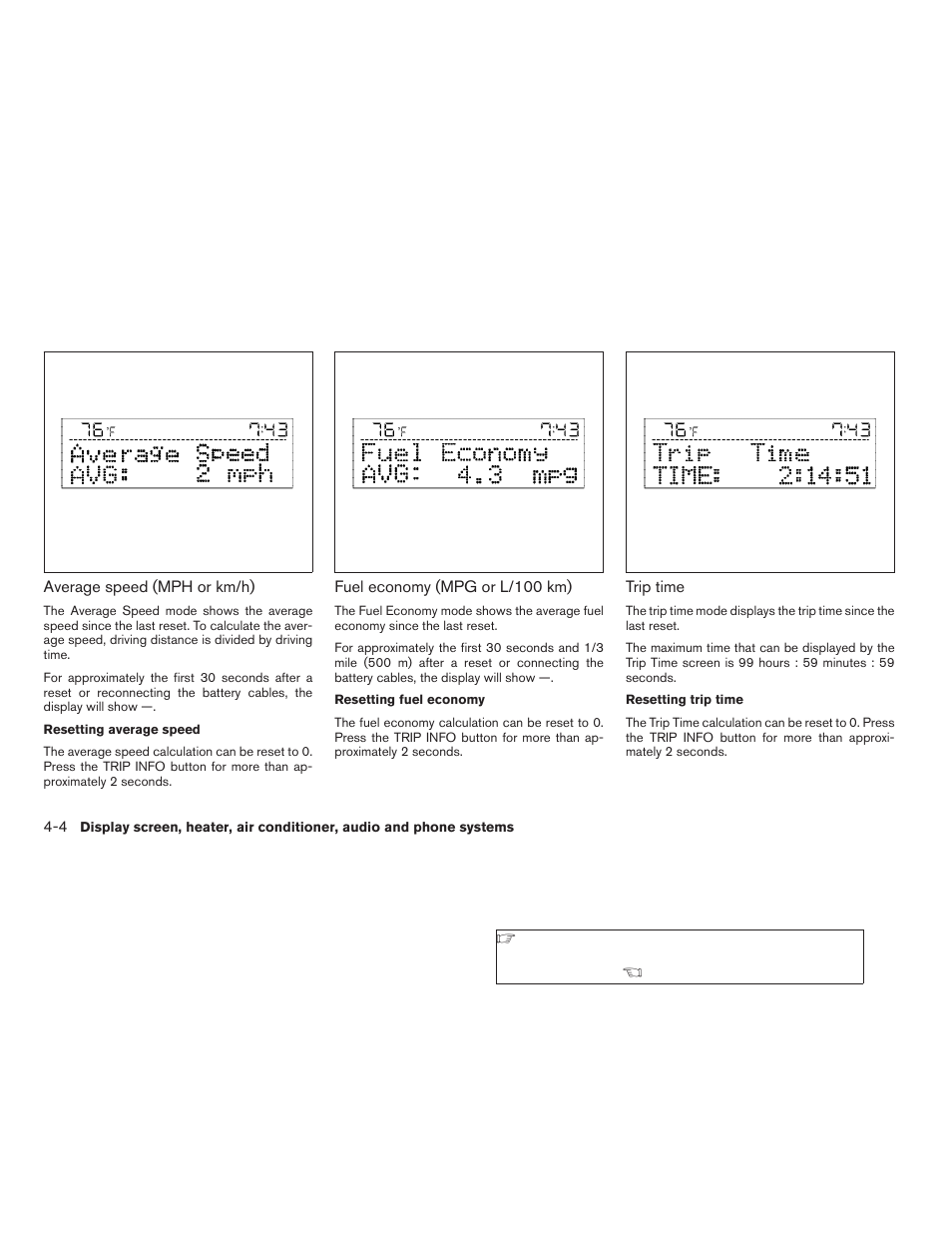 NISSAN 2008 Sentra User Manual | Page 146 / 328