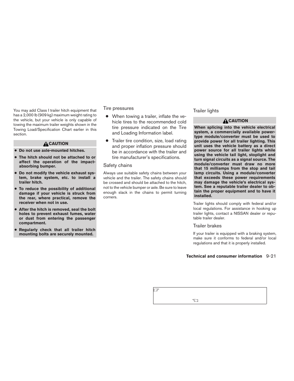 NISSAN 2008 Sentra User Manual | Page 305 / 328