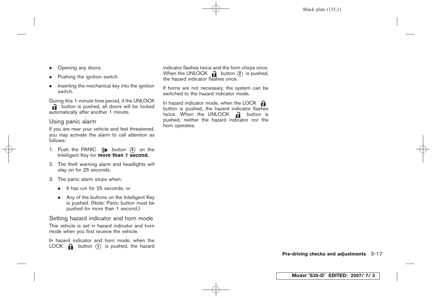NISSAN 2008 Rogue User Manual | Page 133 / 309