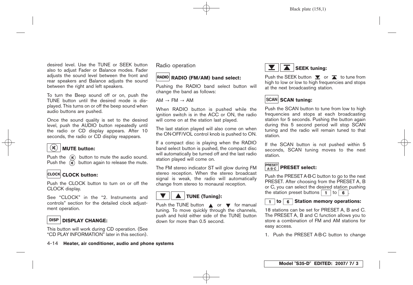 NISSAN 2008 Rogue User Manual | Page 156 / 309
