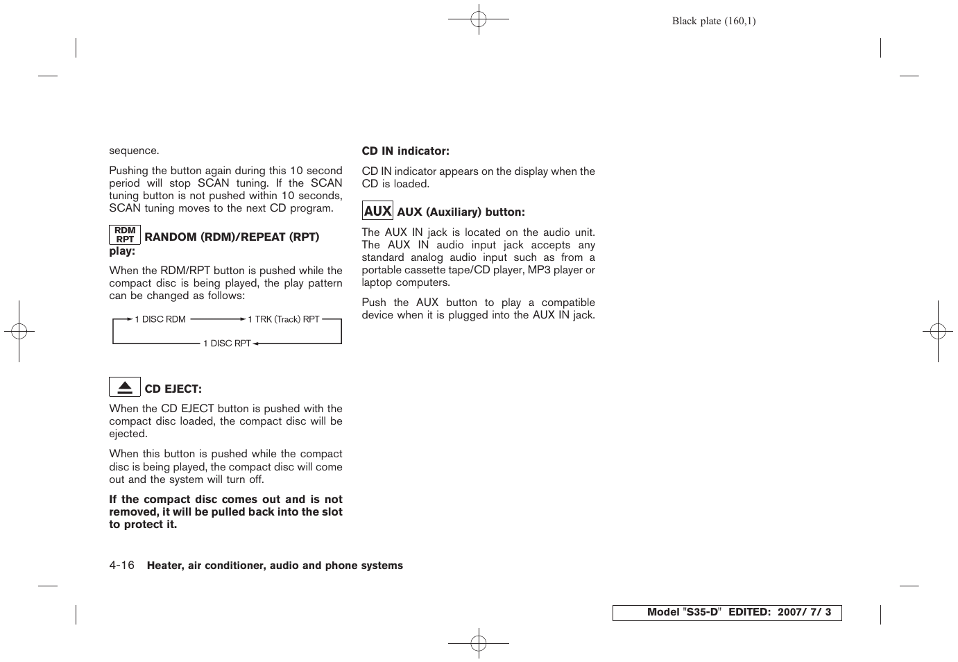 NISSAN 2008 Rogue User Manual | Page 158 / 309