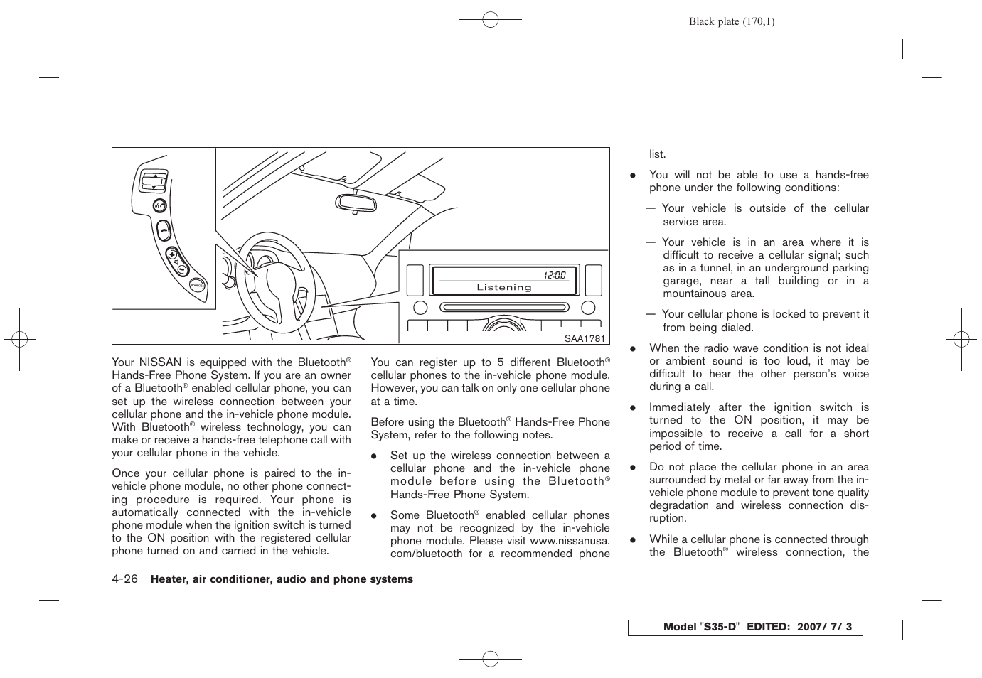 NISSAN 2008 Rogue User Manual | Page 168 / 309