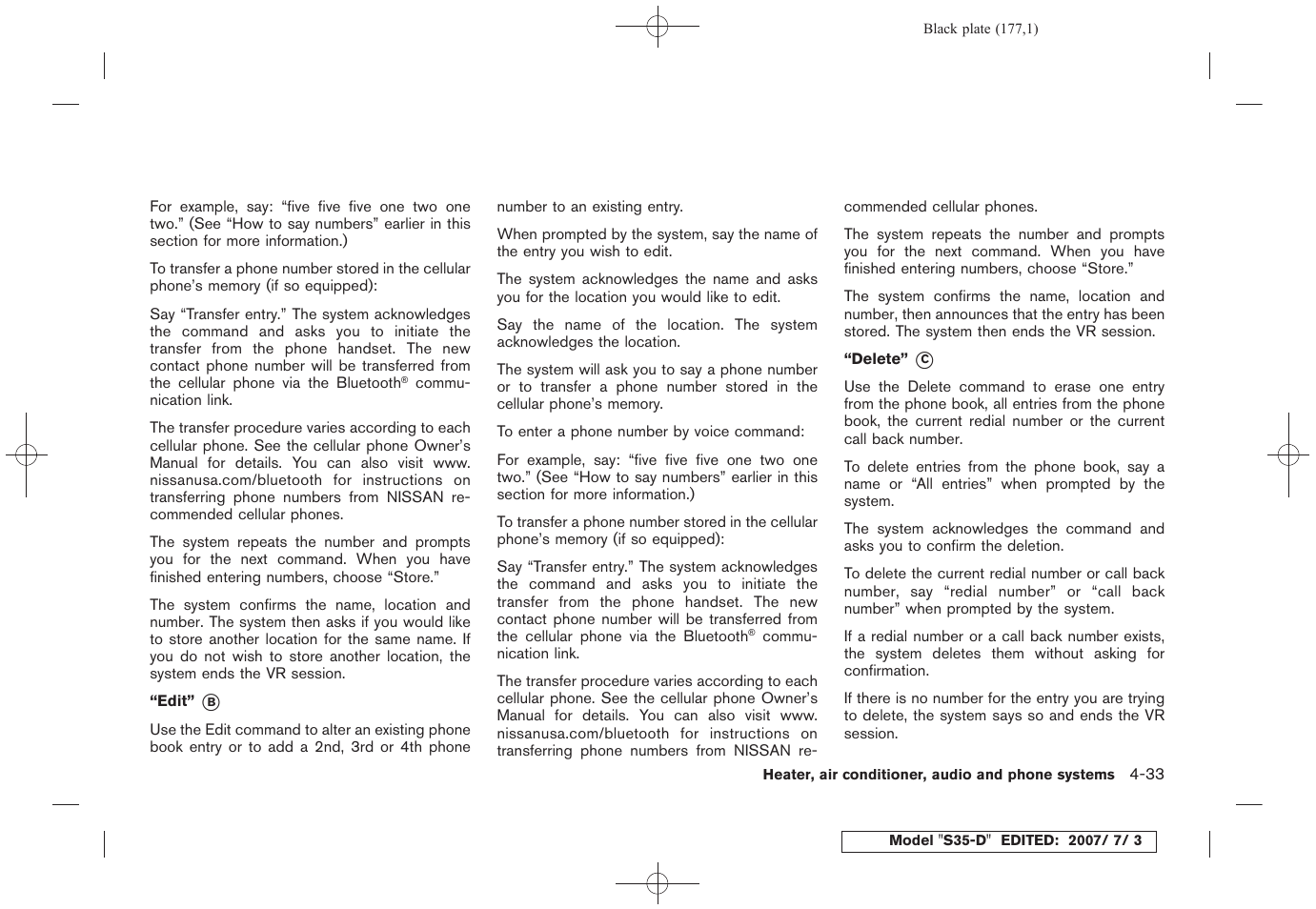 NISSAN 2008 Rogue User Manual | Page 175 / 309