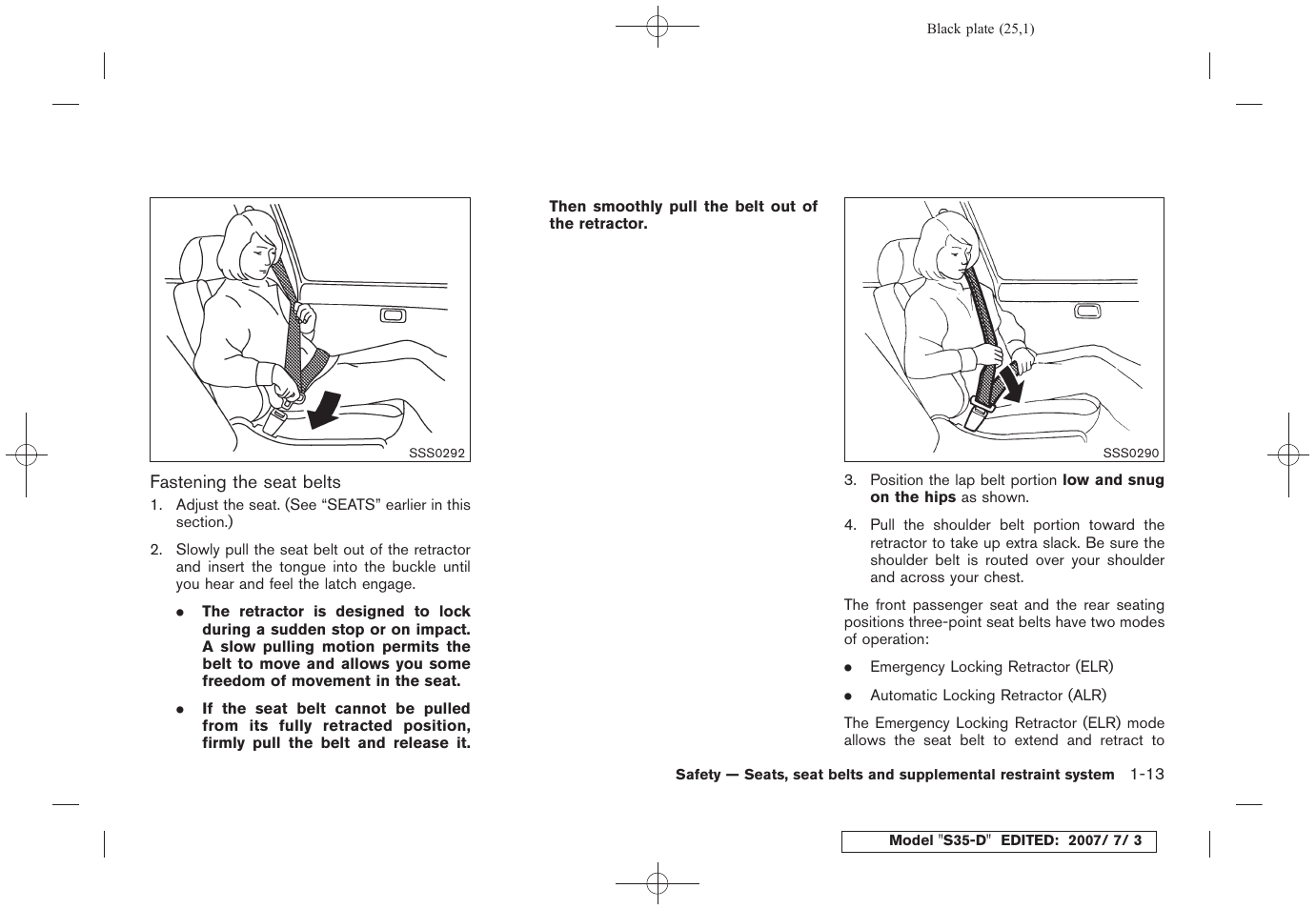 NISSAN 2008 Rogue User Manual | Page 26 / 309