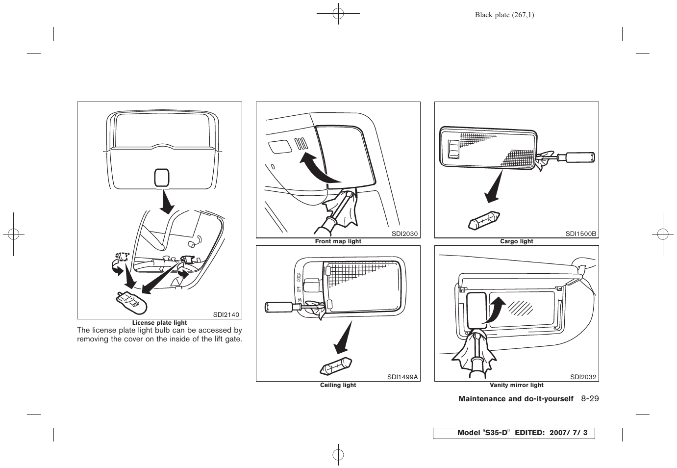 NISSAN 2008 Rogue User Manual | Page 260 / 309