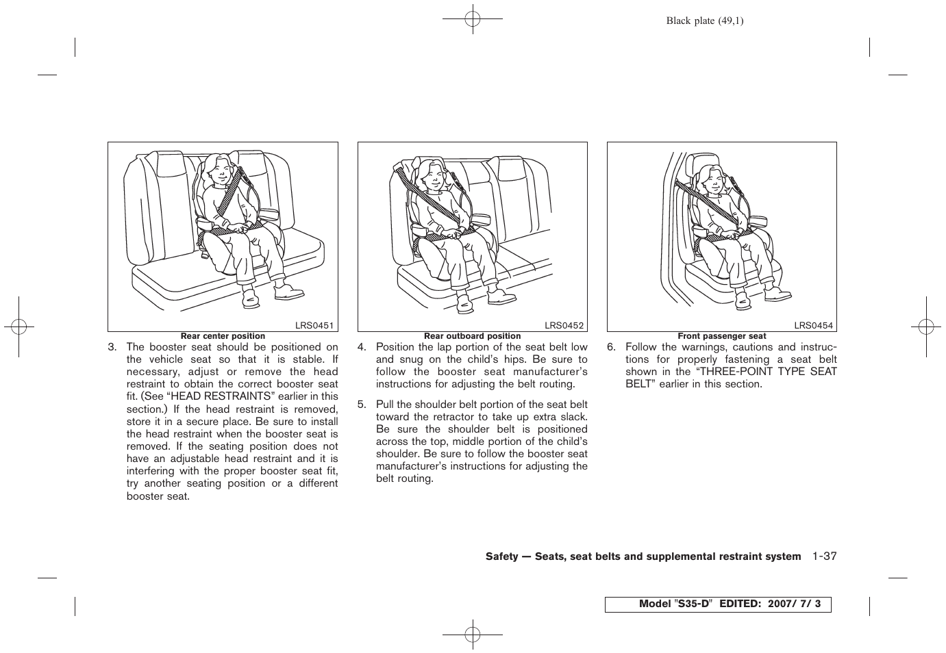 NISSAN 2008 Rogue User Manual | Page 50 / 309
