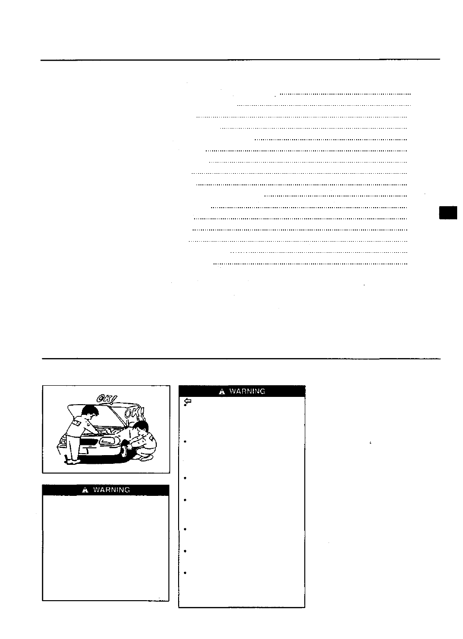 Inspection and maintenance | Suzuki 1999 Baleno User Manual | Page 41 / 65