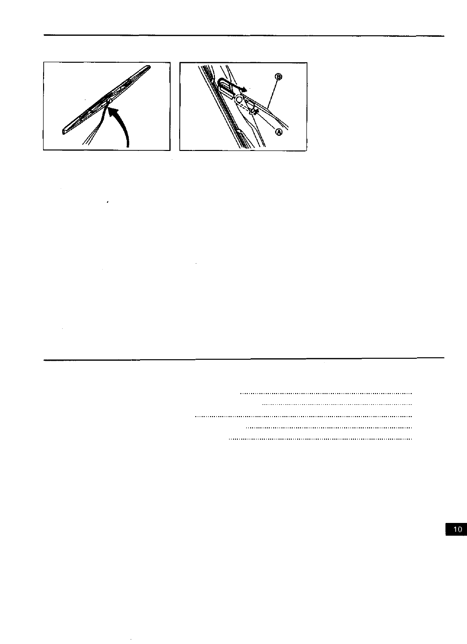 Emergency service | Suzuki 1999 Baleno User Manual | Page 57 / 65
