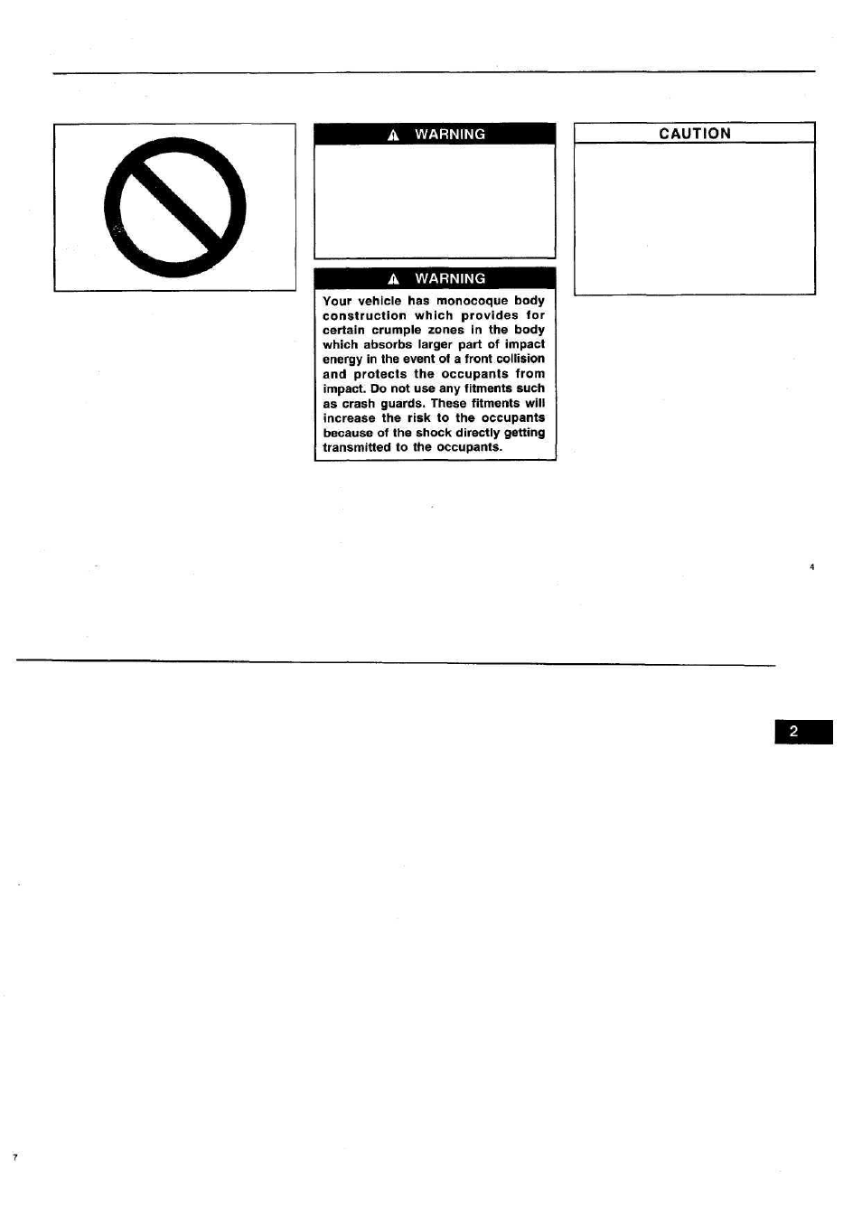 Modification warning, Warranty policy | Suzuki 1999 Baleno User Manual | Page 65 / 65