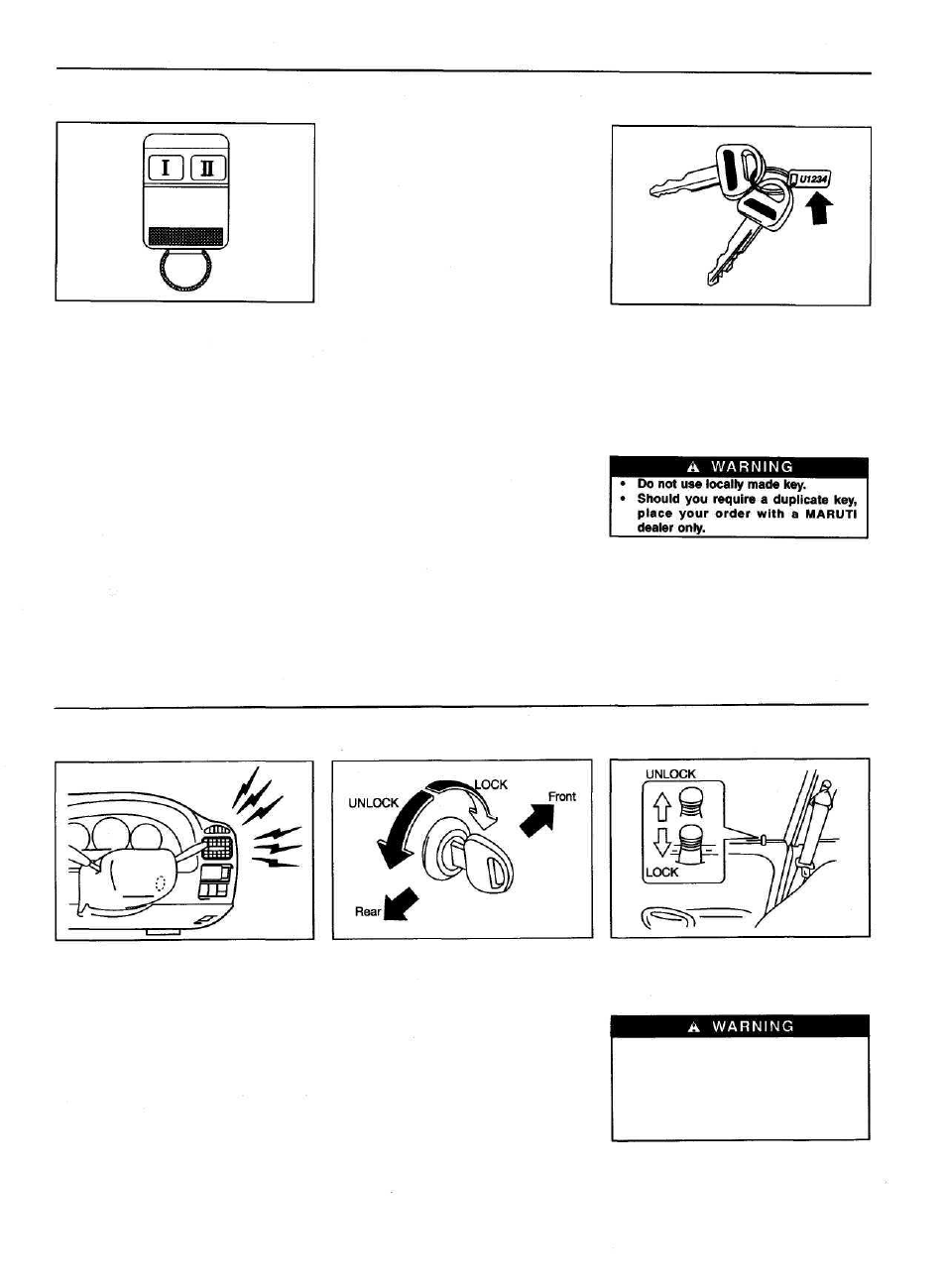 Suzuki 1999 Baleno User Manual | Page 7 / 65